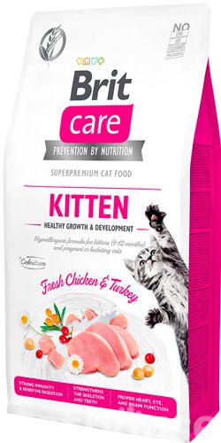 корм для кошенят Brit Care