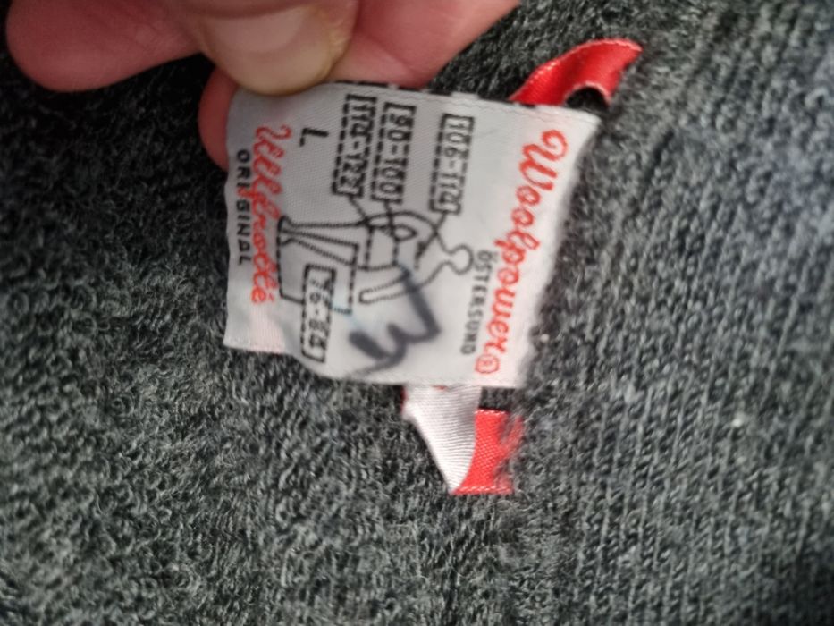 Sweter bluza Woolpower L 40 wełna 400gr.