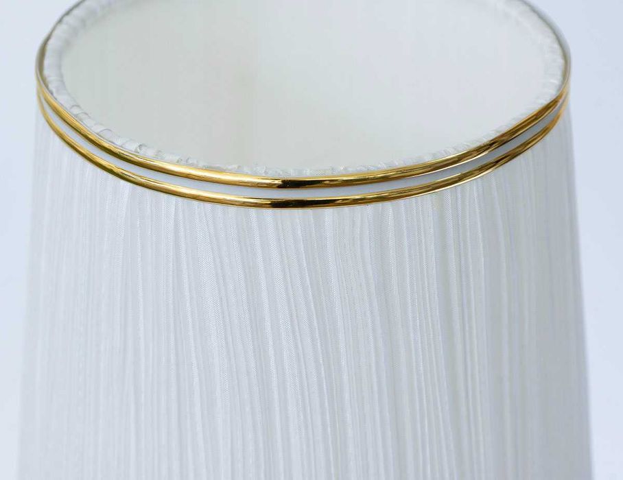 ALMA TL1 Ideal Lux Lampa stołowa złota z abażurem