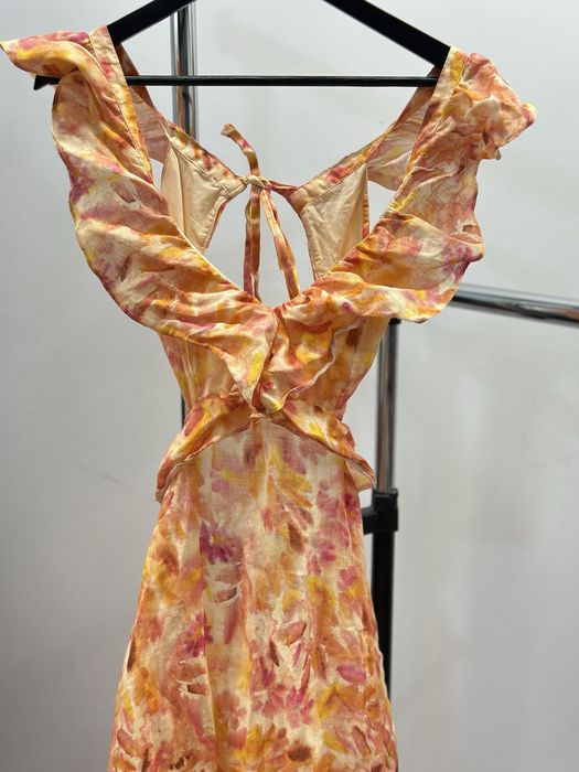 Лляна сукня ZARA M-L