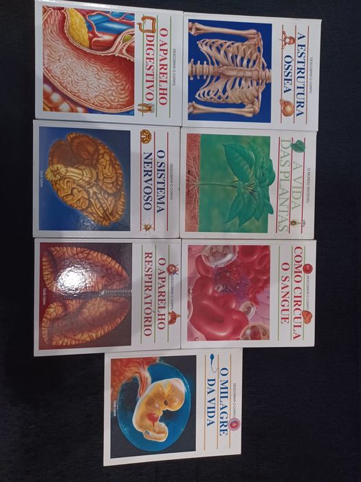 Coleção livros - Descobrir o corpo