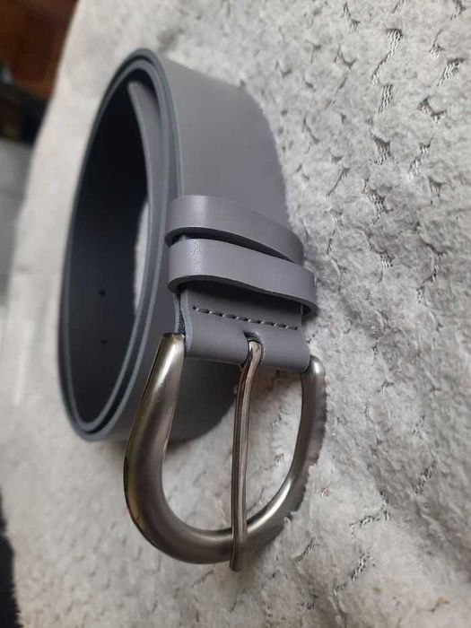 Pasek damski skórzany