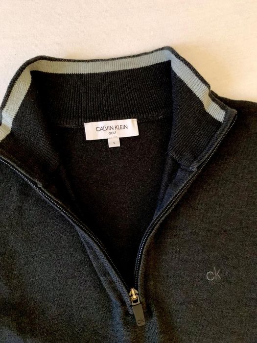 Calvin Klein Original  джемпер с горлышком на молнии Размер S