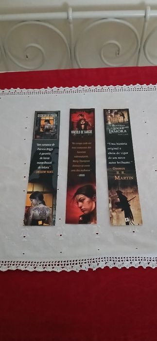 Marcadores de livros, novos