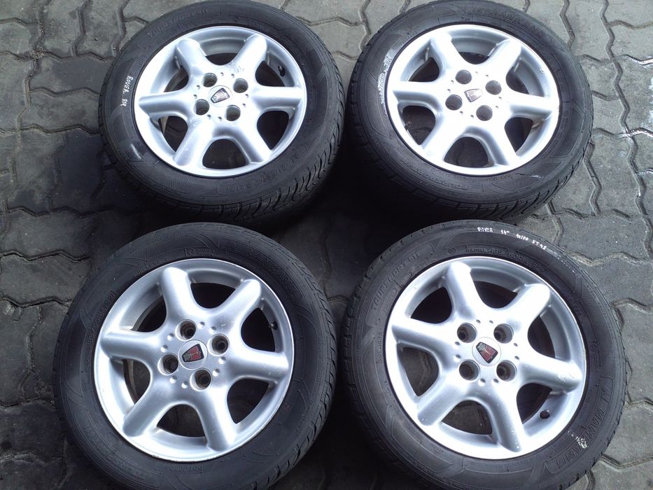 JANTES ROVER R14 COM PNEUS 184/60 FURAÇÃO 4X100