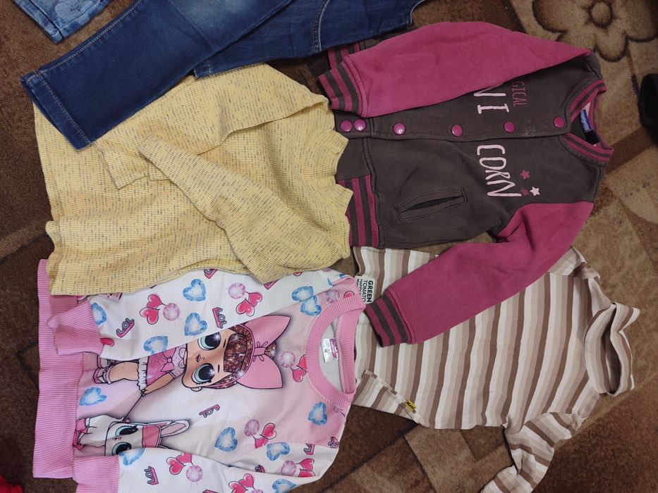 Пакет одягу для дівчинки зріст 92-98