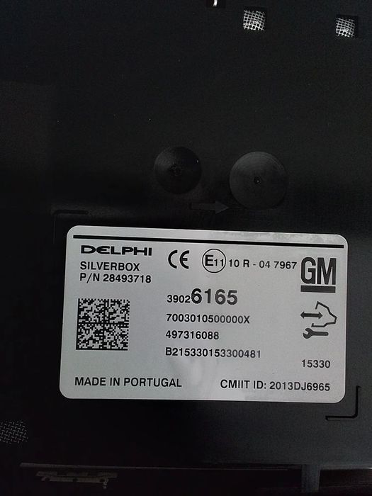 23415900 39026165 moduł nawigacji silverbox ng 2,5 hmi opel insignia
