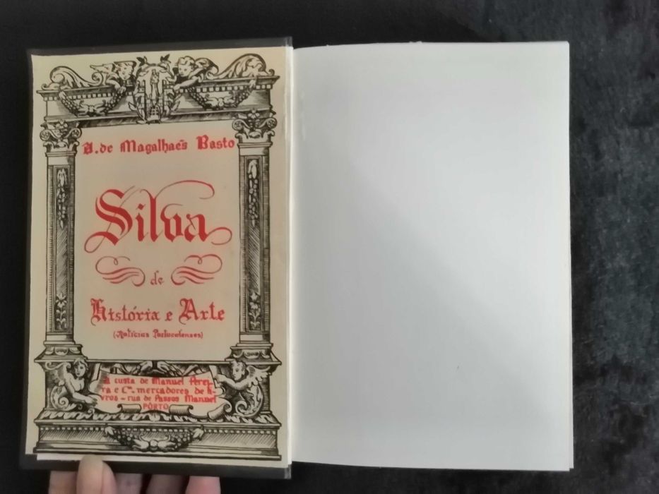 Livro "Silva de História e arte" de Magalhães Basto