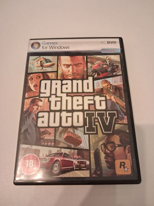 GTA IV pc KOMPLET plakat stan BDB+ premierowe wydanie