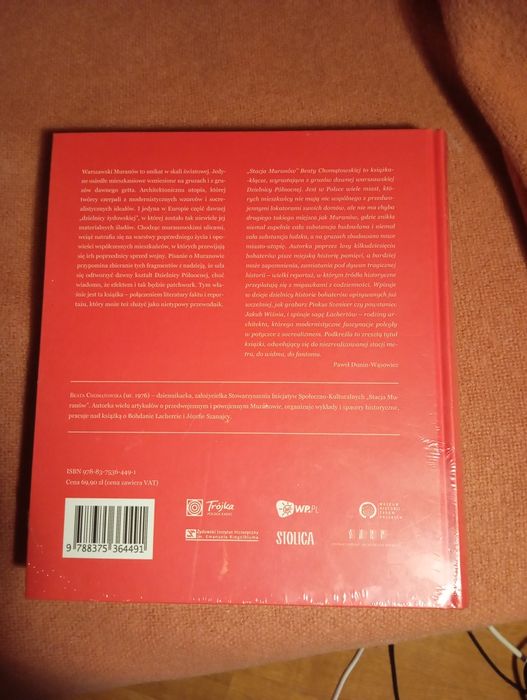 Stacja Muranów Beata Chomatowska książka nowa