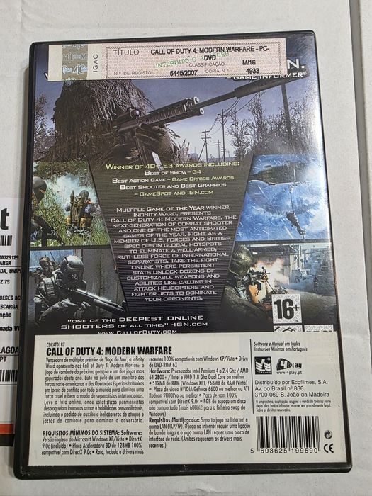 Jogos para PC vendo os 2 juntos