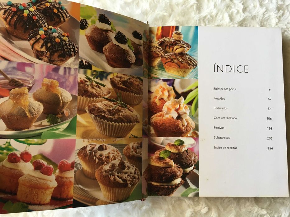 Livro de receitas de Muffins