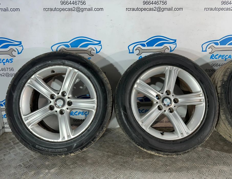 Conjunto Jantes 17 Originais BMW Style 393 5×120 7.5J ET37 6796242