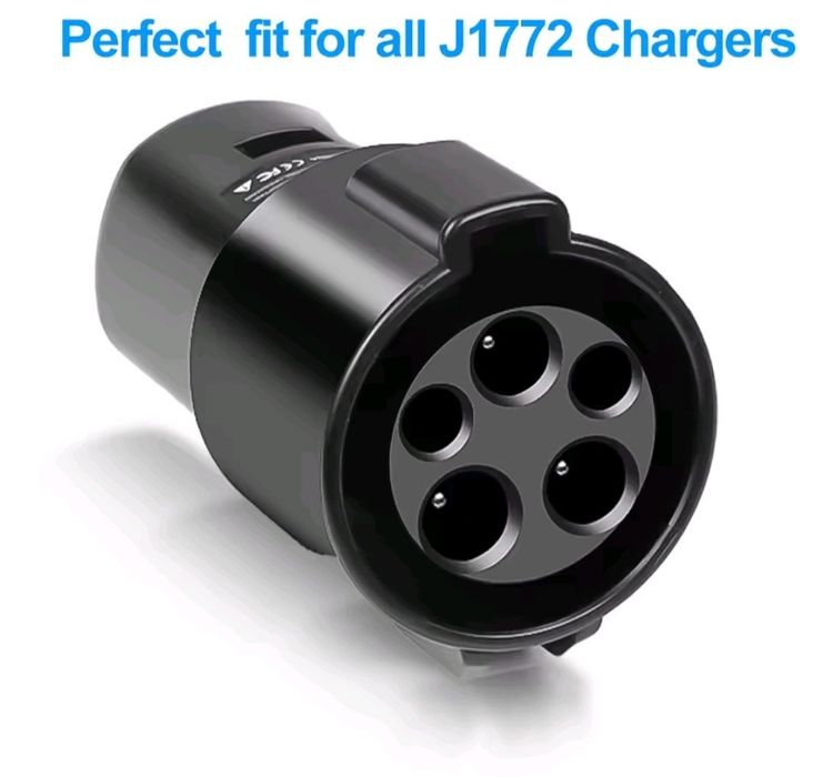 Перехідник адаптер Type 1 - Tesla (j1772) до 20квт Краща якість!