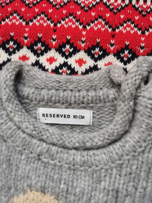 Sweterek unisex Reserved r. 80