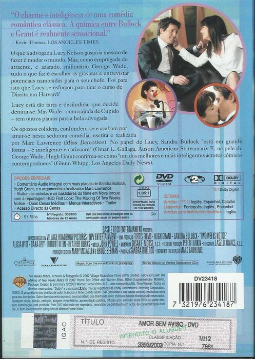 Amor Sem Aviso (2002)