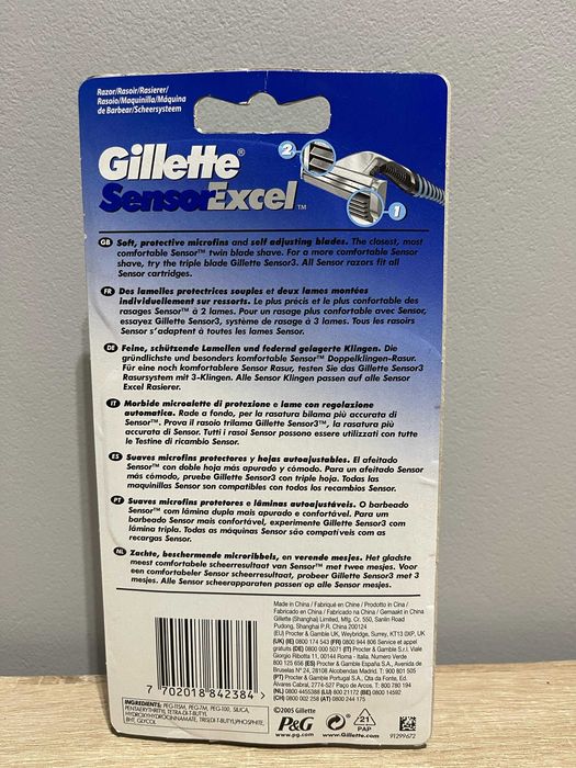 Gillette Sensor Excel