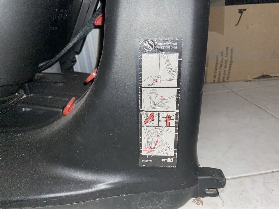 Cadeira auto isofix casual play