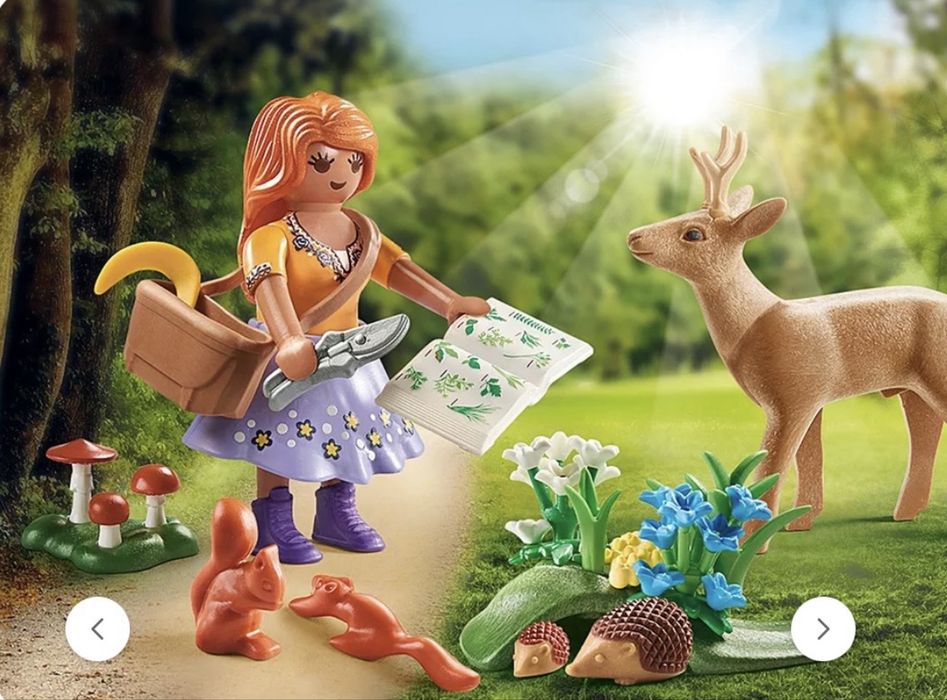 Nowy zestaw playmobil nr 71188 zielarka