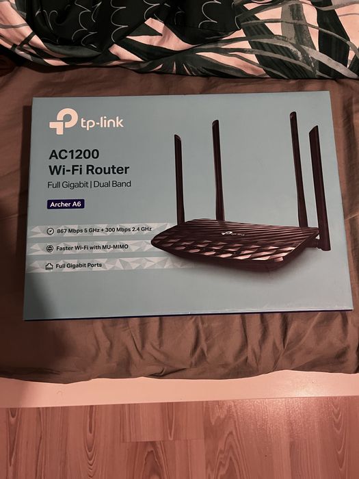 Wi-Fi Router tp-link AC1200 Archer A6 Full Gigabit | Dual Band