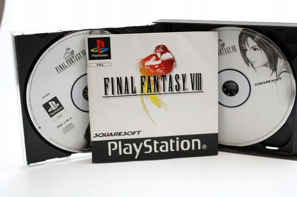 Final Fantasy VIII ANG PS1 PSX PlayStation (PSX) pudełkowa