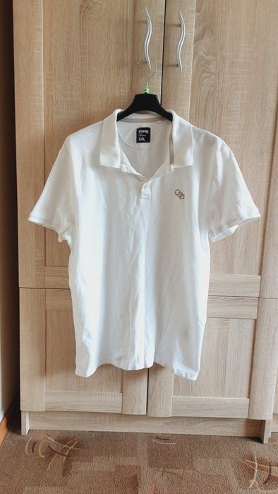 Koszulka polo t-shirt kołnierzyk 100 % bawełna XL 42 Sinsay
