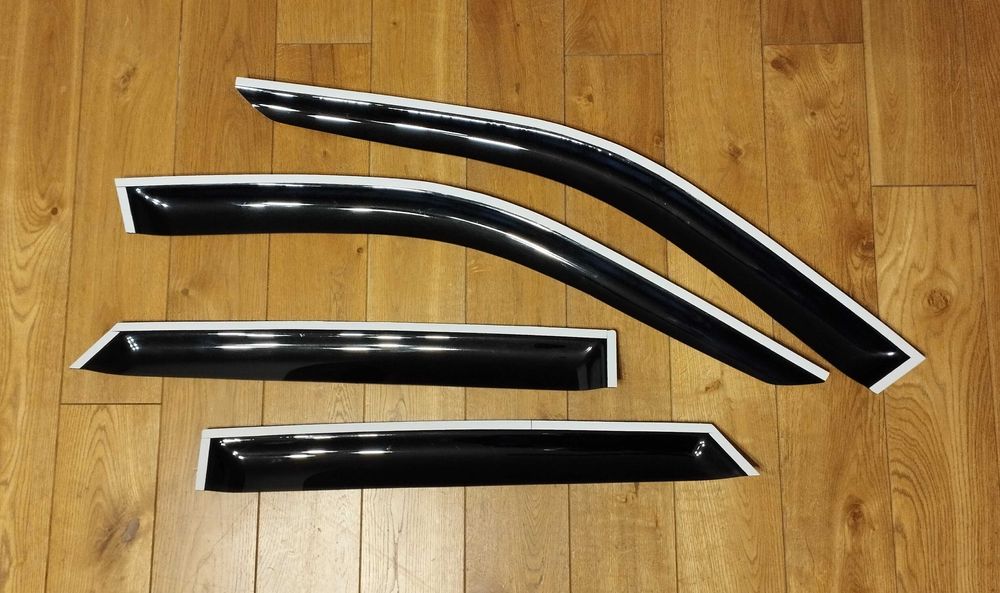 Дефлектори вітровики накладні Skoda Fabia 3 (2015-2021)