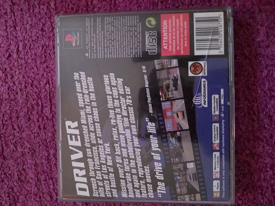 Driver 1 PS1/PSX