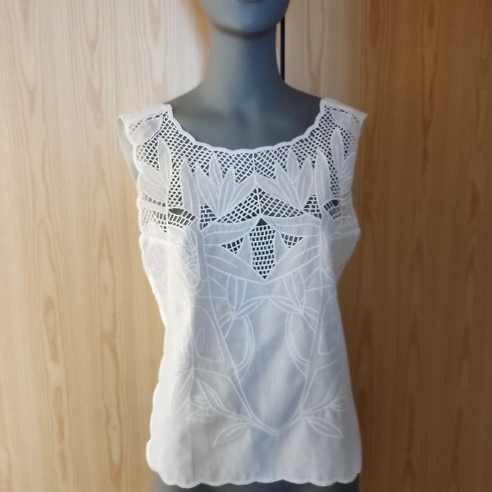 Never Denim bluzka damska haftowana S i M Nowe