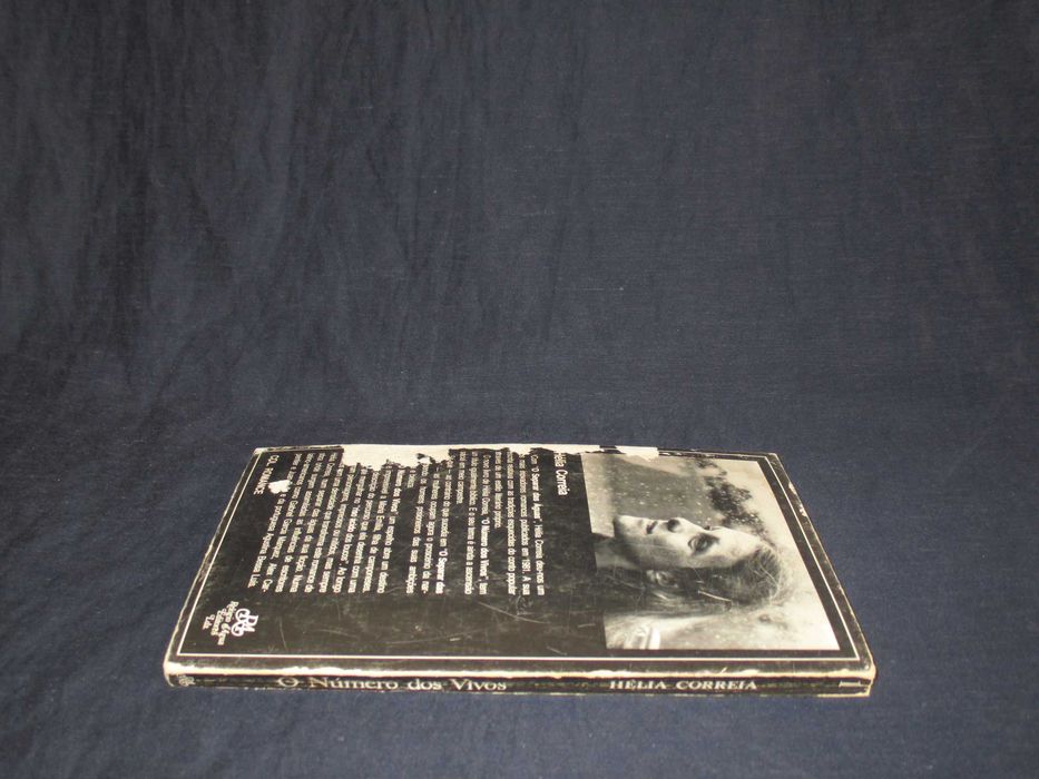 Livro O número dos vivos Hélia Correia 1ª edição