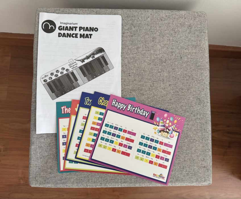 Tapete Piano Gigante Infantil - Música e Diversão para Crianças