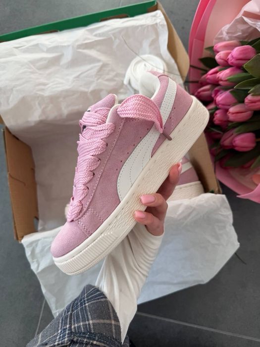 !SALE! Puma Suede XL Pink/Rose 36 37 38 39 40 41 пума суеде хл рожеві
