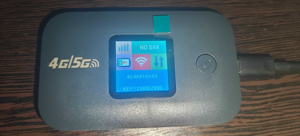 4G/5G мобільний роутер для SIM карт 150Mbps 3000mAh LTE маршрутизатор