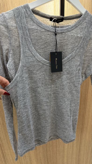 Massimo Dutti лонг кофта лонгслів