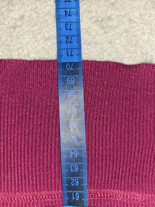 Sweterek lniany fioletowy Eddie Bauer S 36