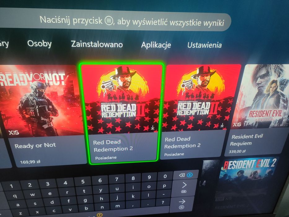 Zamienie Xboxa series s z grami na ps 5