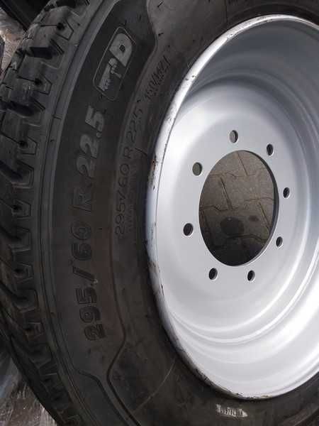 Koła 295/60R22,5 8 Ot do Przyczep D-50 D-55 HL Bezdętki C.Brutto FvVat