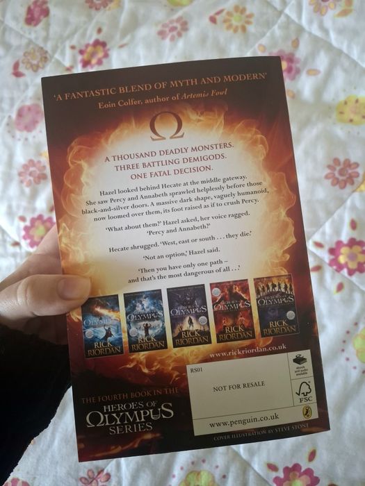 Livros Percy Jackson - The House of Hades + The Blood of Olympus