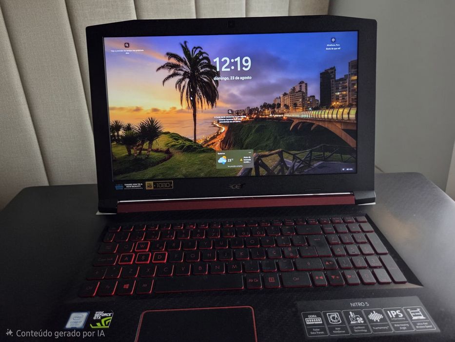 Portatel acer nitro 5  i7
