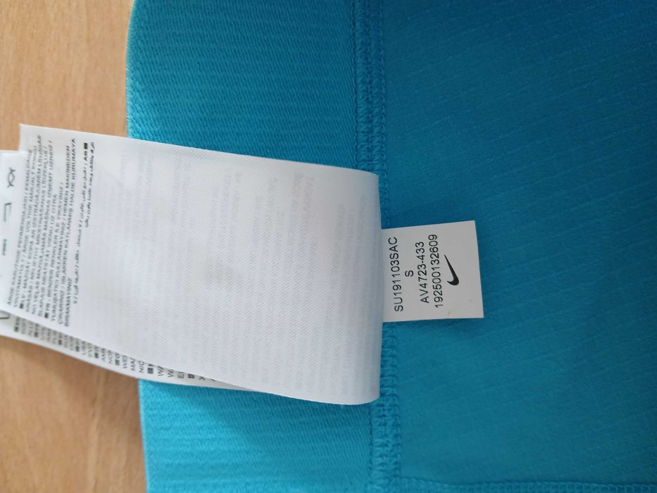 Nike Pro Strike spodenki treningowe niebieskie r. S