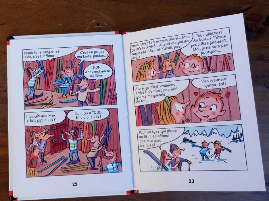 Livro para crianças - Max fait pipi au lit