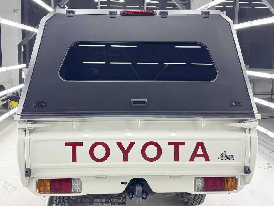 Кунг на Toyota Land Cruiser 79 металевий алюміній