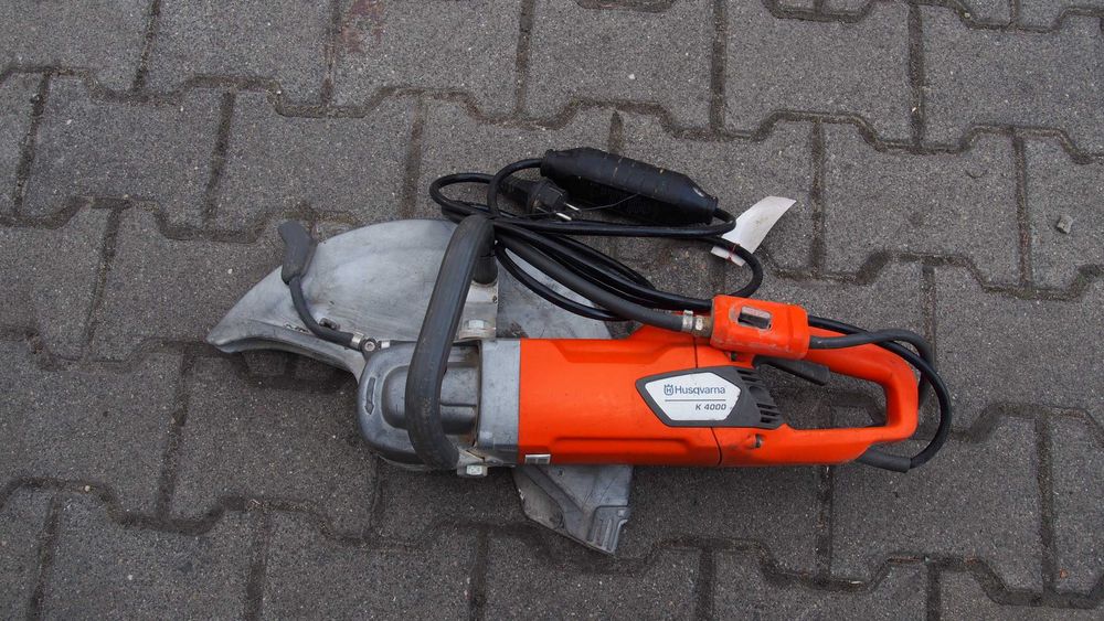 HUSQVARNA K 4000 K4000 PILA DO Betonu Elektryczna USZKODZONA