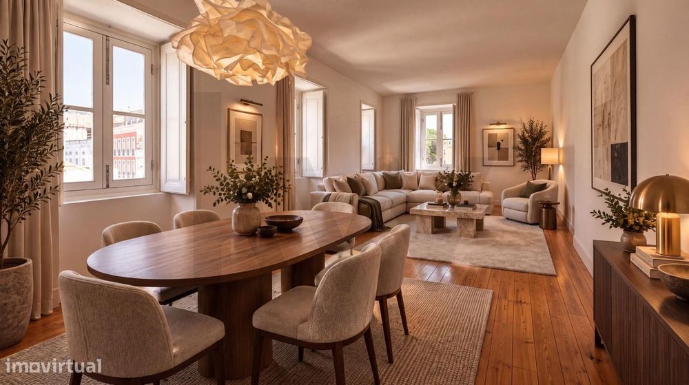 Apartamento T2 com 103m2 ABP | Príncipe Real | Largo do Rato