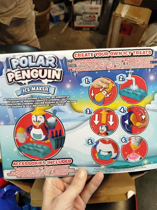 Urządzenie do lodów pingwinek
