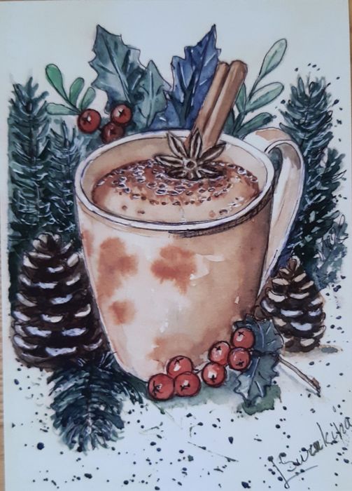 Оригинальные открытки от художника