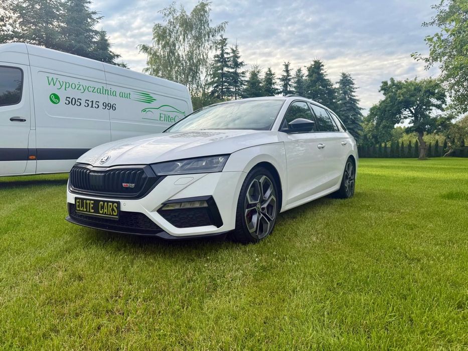 skoda octavia rs wynajem wypozyczalnia