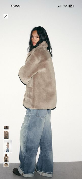 Пуховик Дублянка Zara оригінал