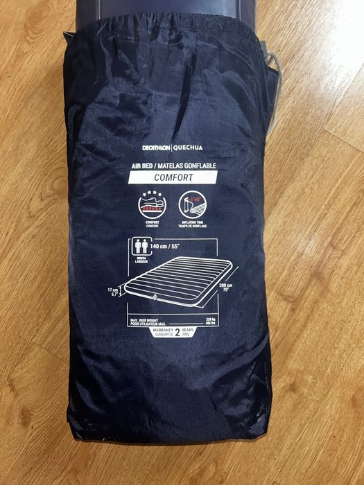 Tenda de campismo e colchão