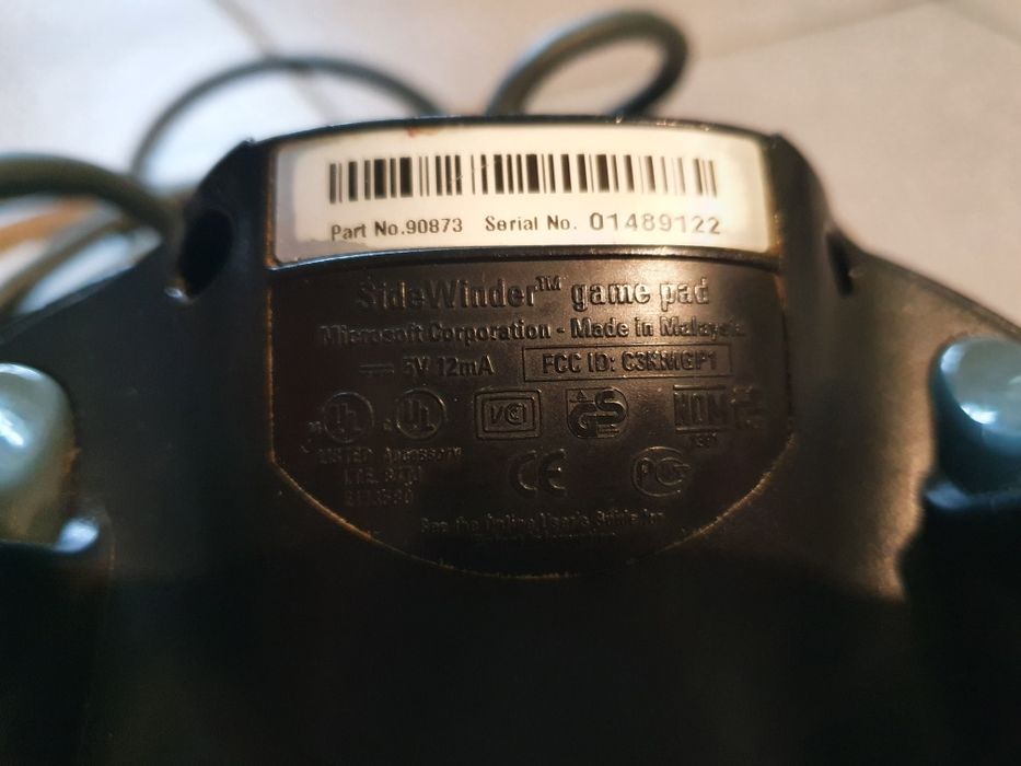 Microsoft SideWinder game pad